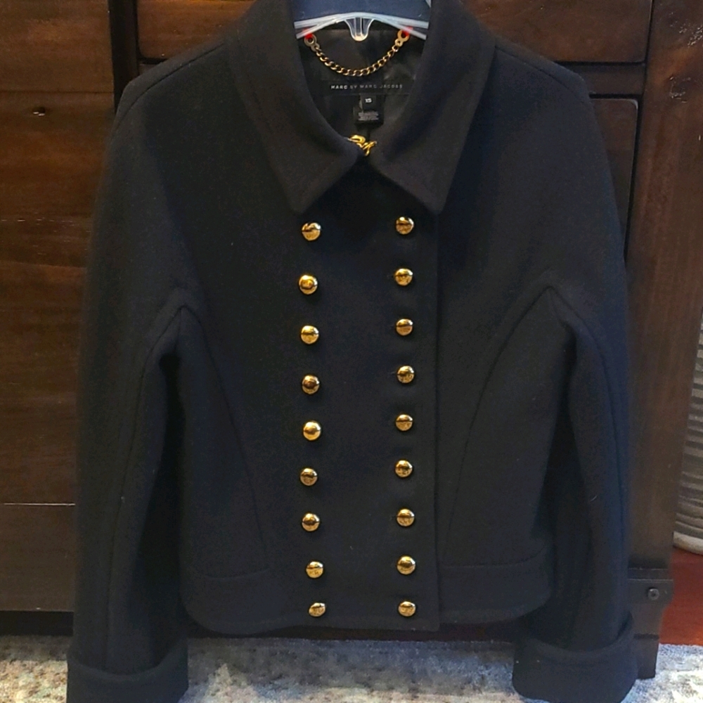 MARC by MARC JACOBS wool militarycadet jacket/coat